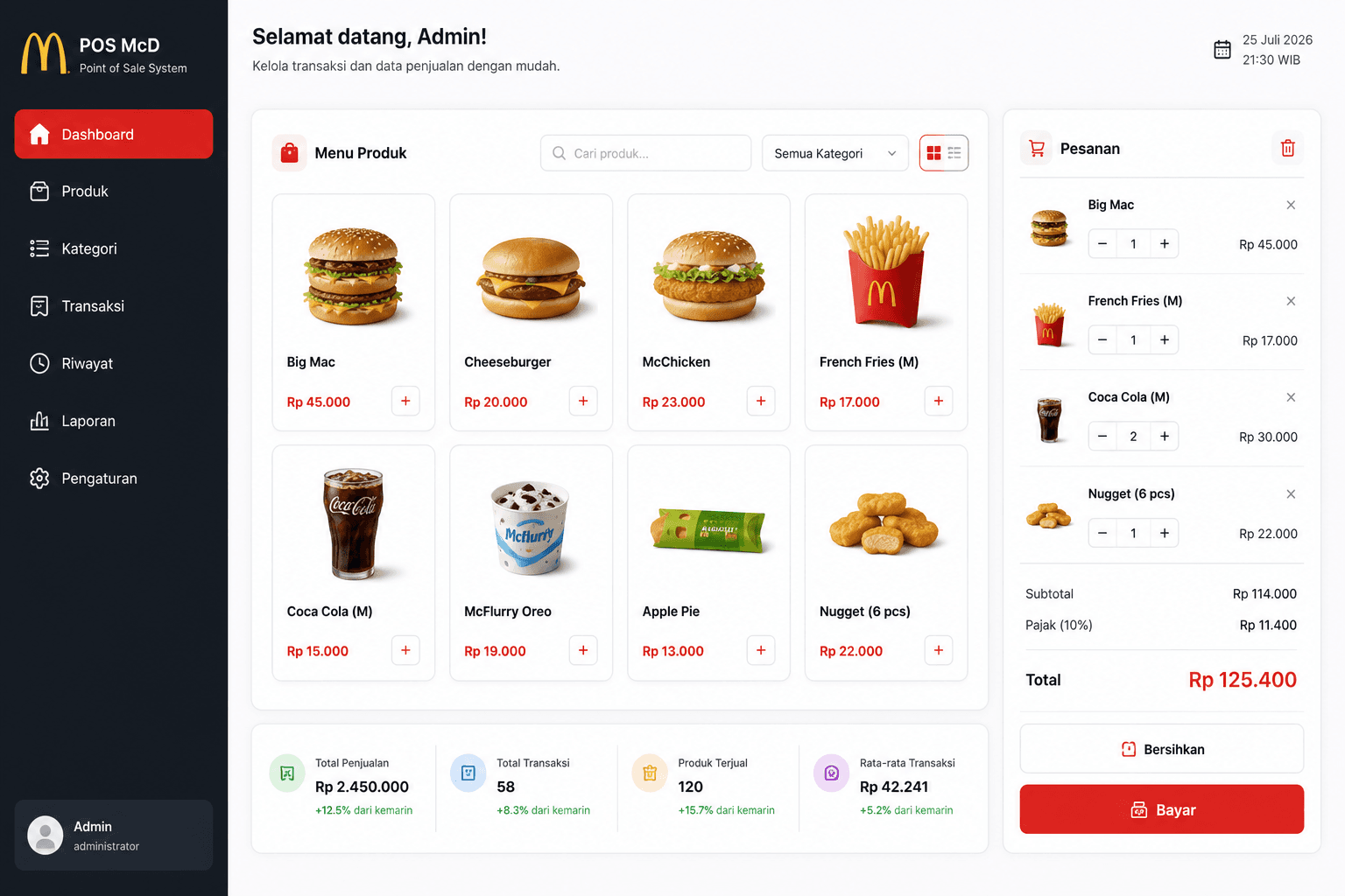 POS McDonald's